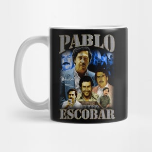 Pablo escobar bootleg vintage 90s design Mug